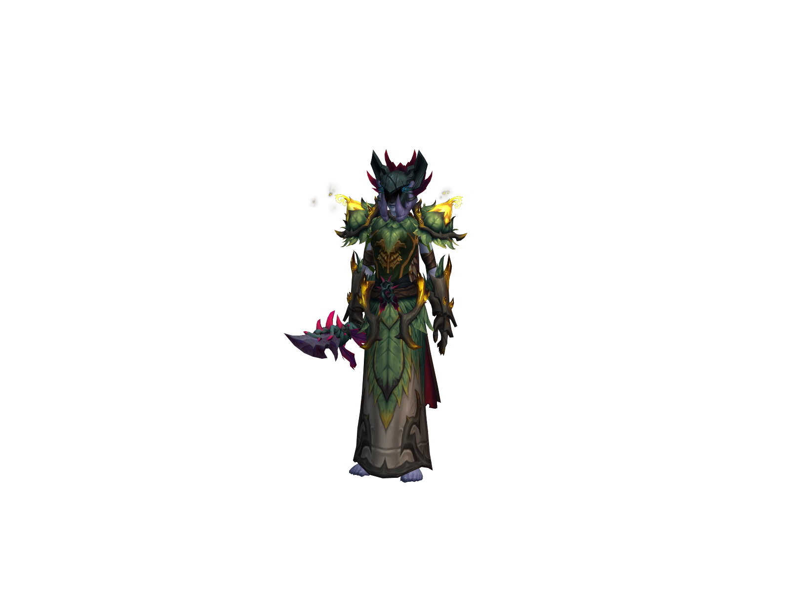 Kâlea 3D character render