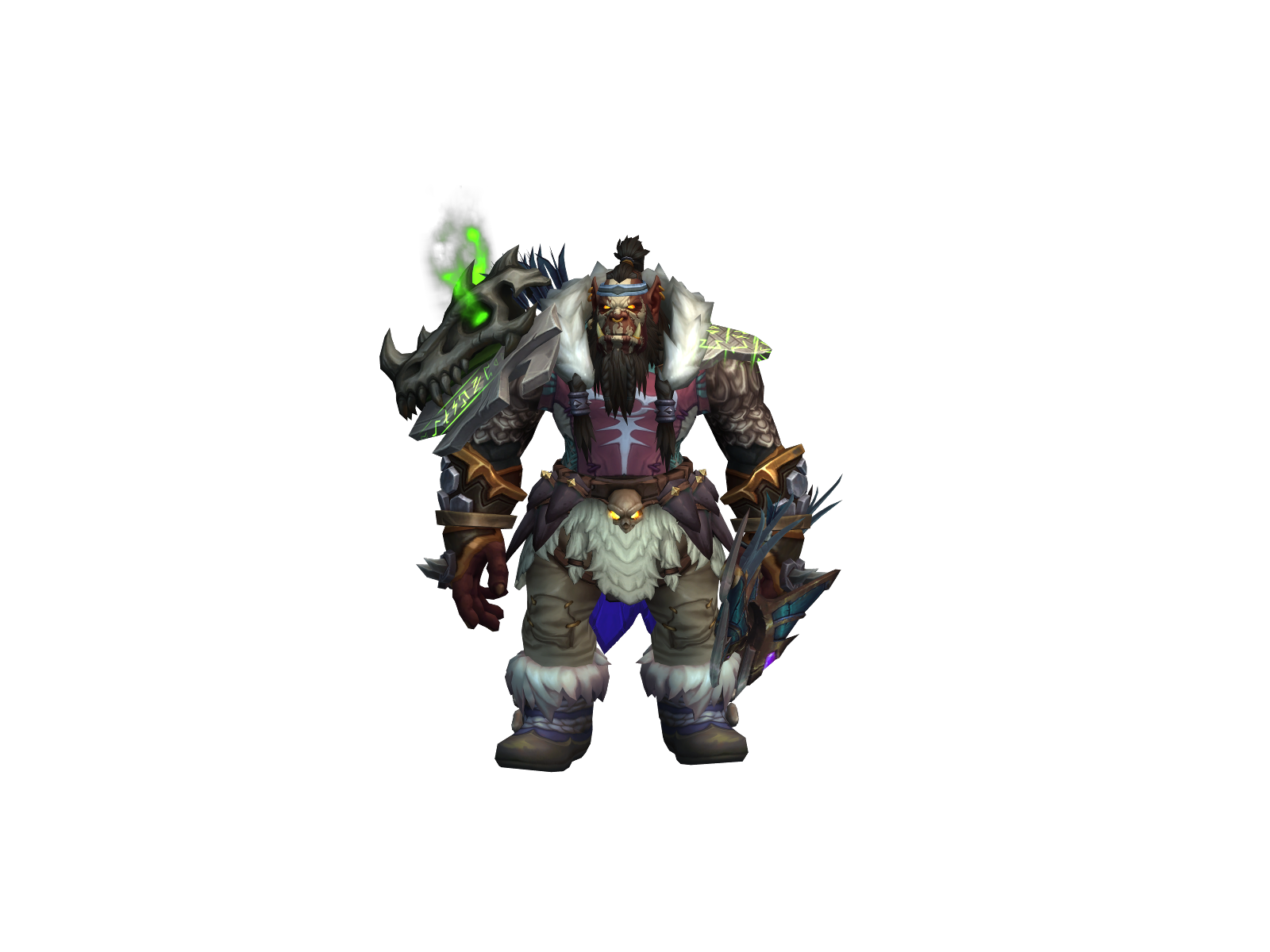 Anhuret 3D character render
