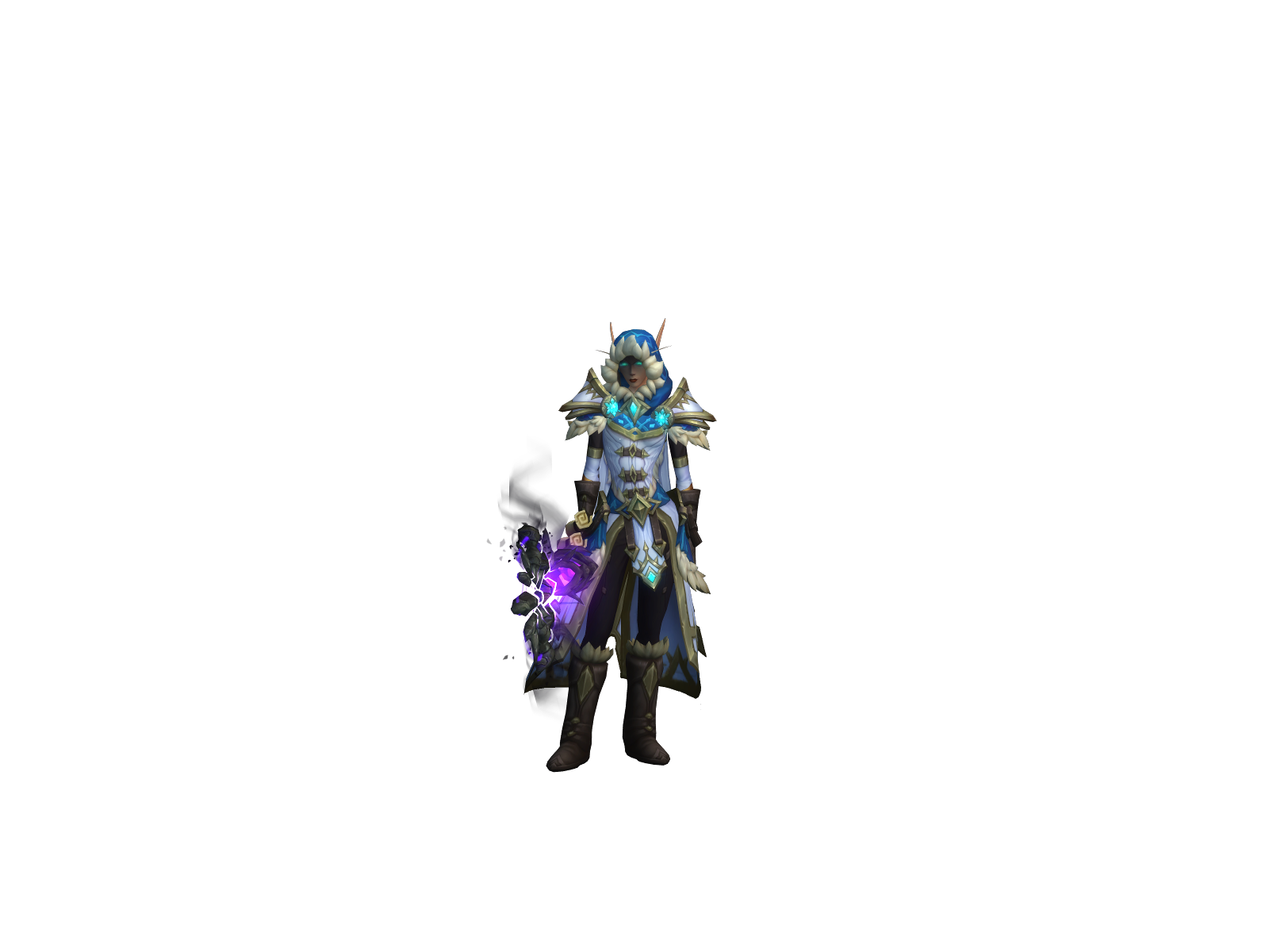 Saskiê 3D character render