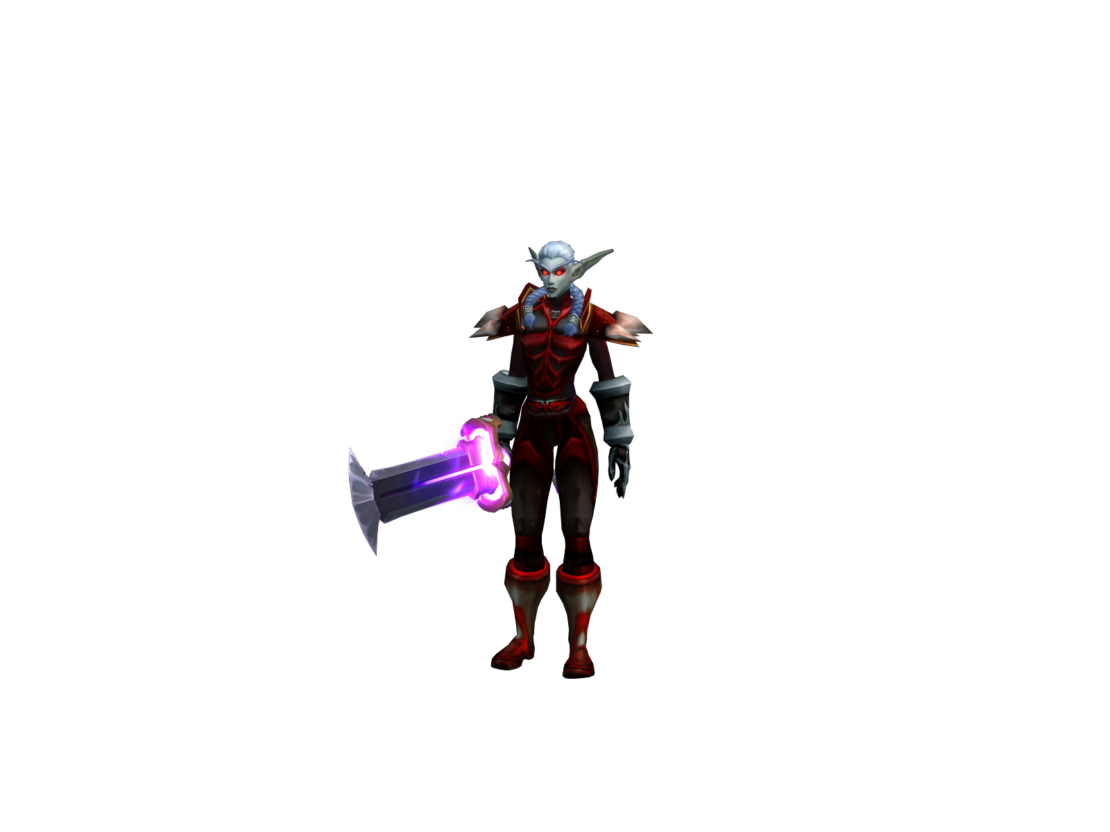 Hazadine 3D character render