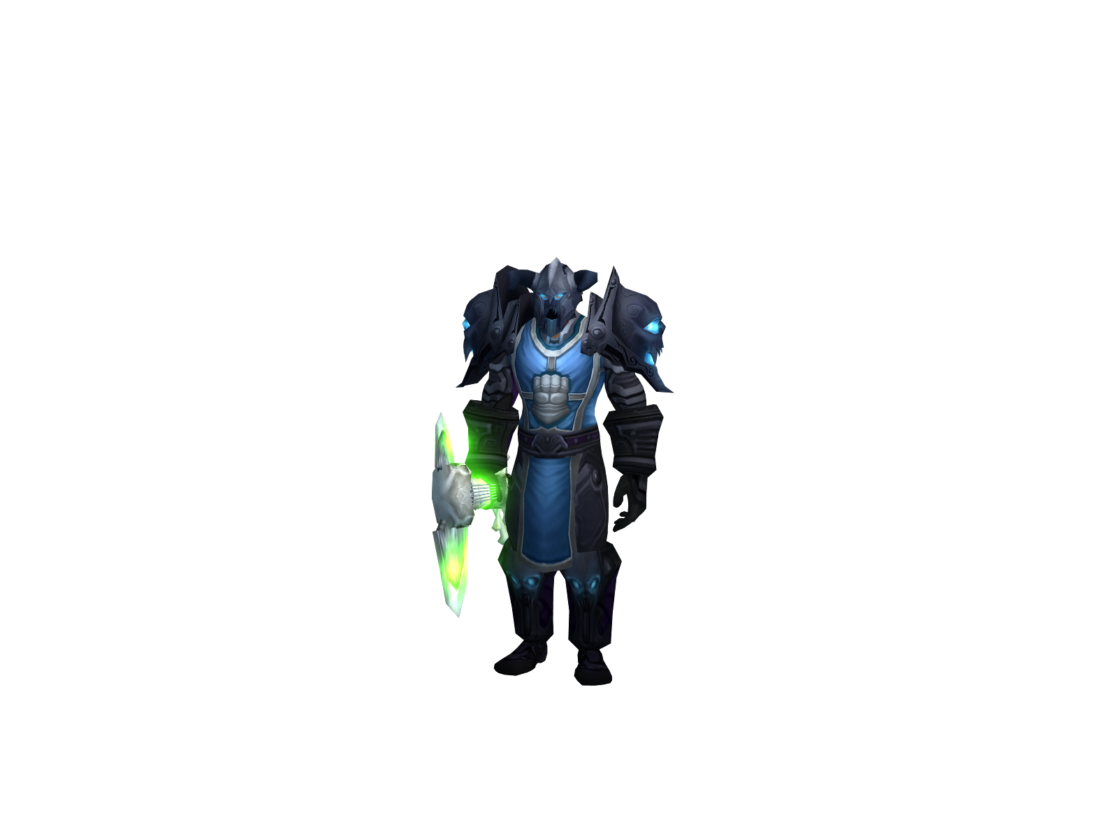 Kabardin 3D character render