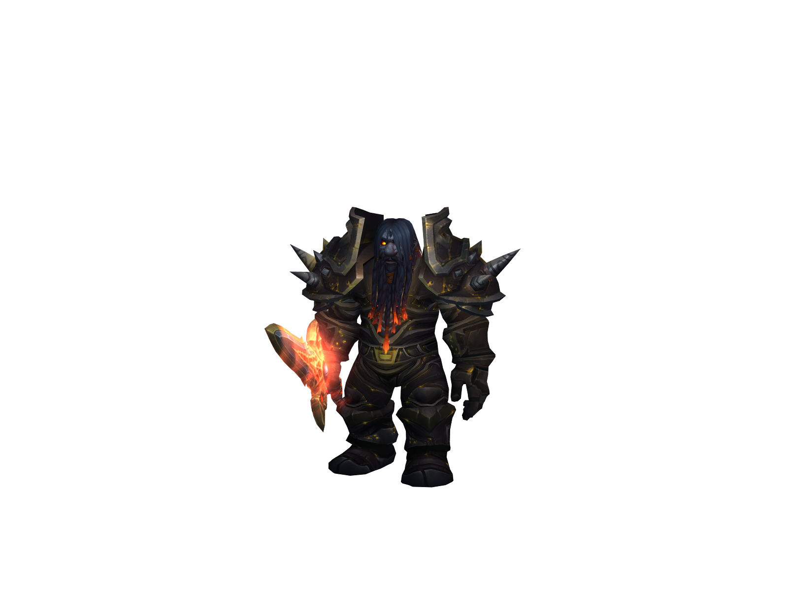 Mashgorm 3D character render