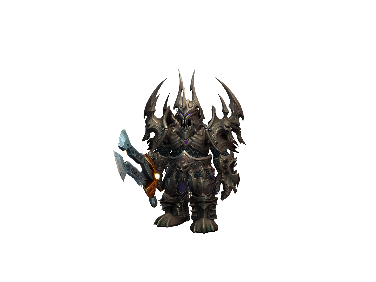 dáèmon 3D character render