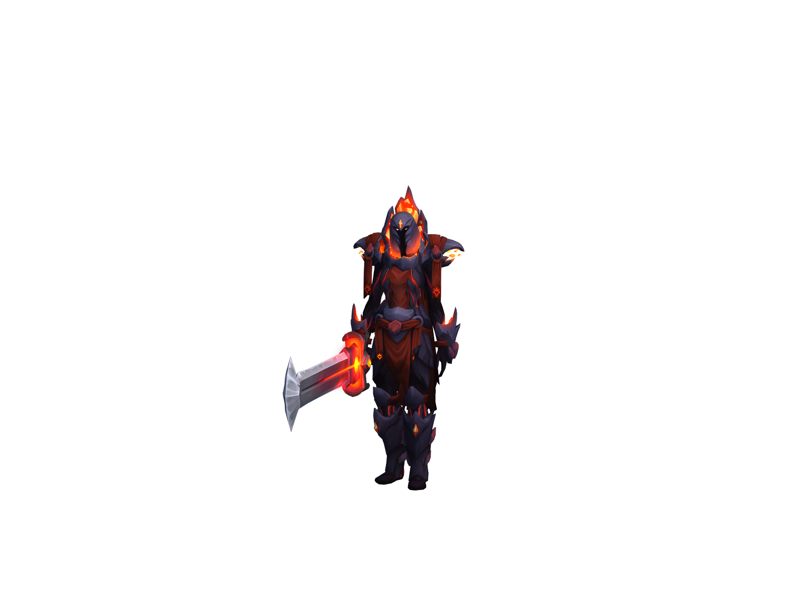 Parcell 3D character render