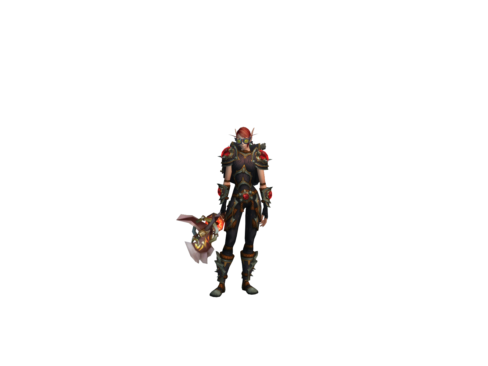 Kicktji 3D character render