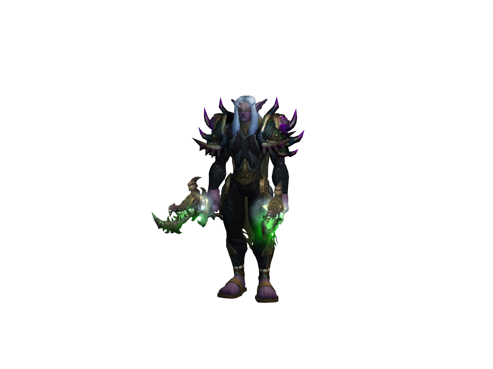 Zahrek 3D character render