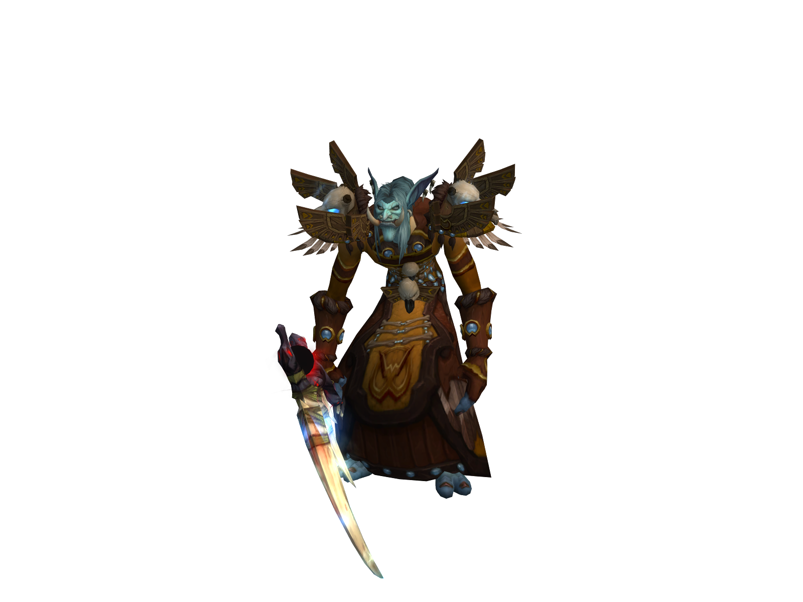 Oncho 3D character render
