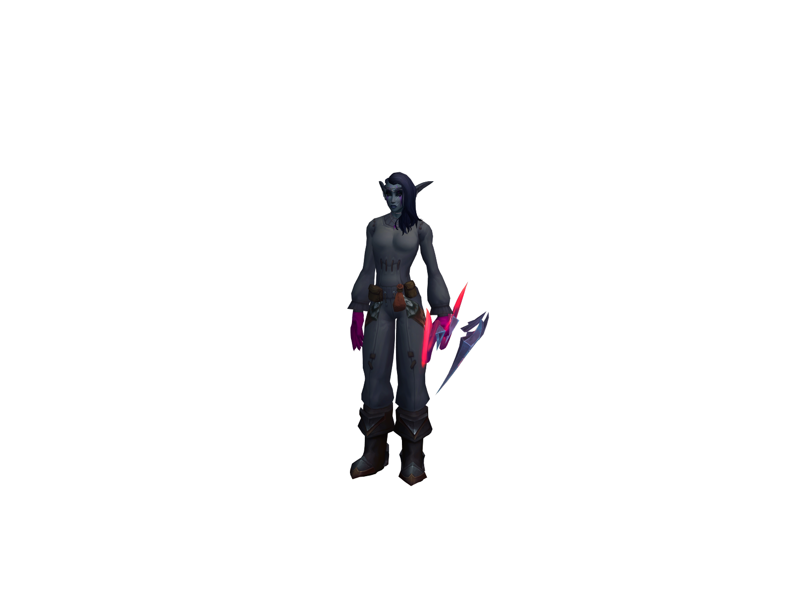 Xotica 3D character render