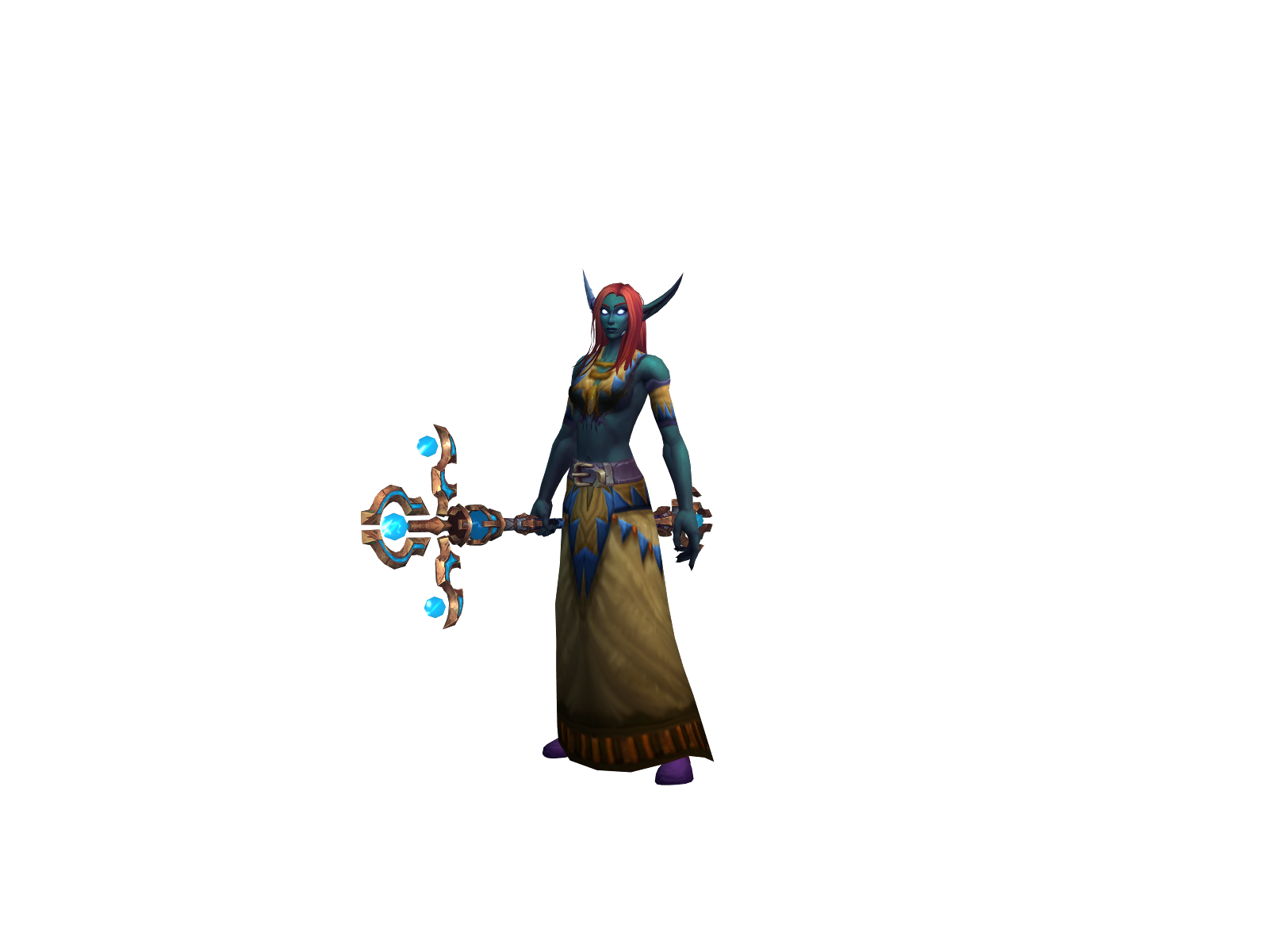 Maìèv 3D character render