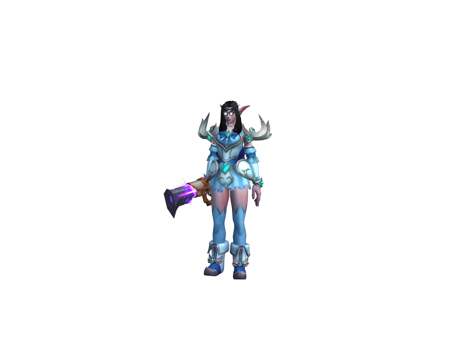 Müllsau 3D character render