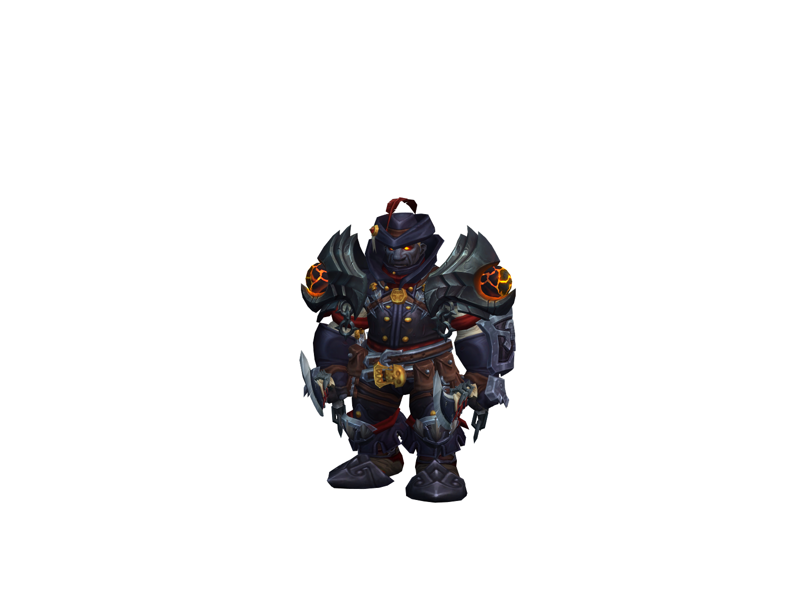 Herzogg 3D character render
