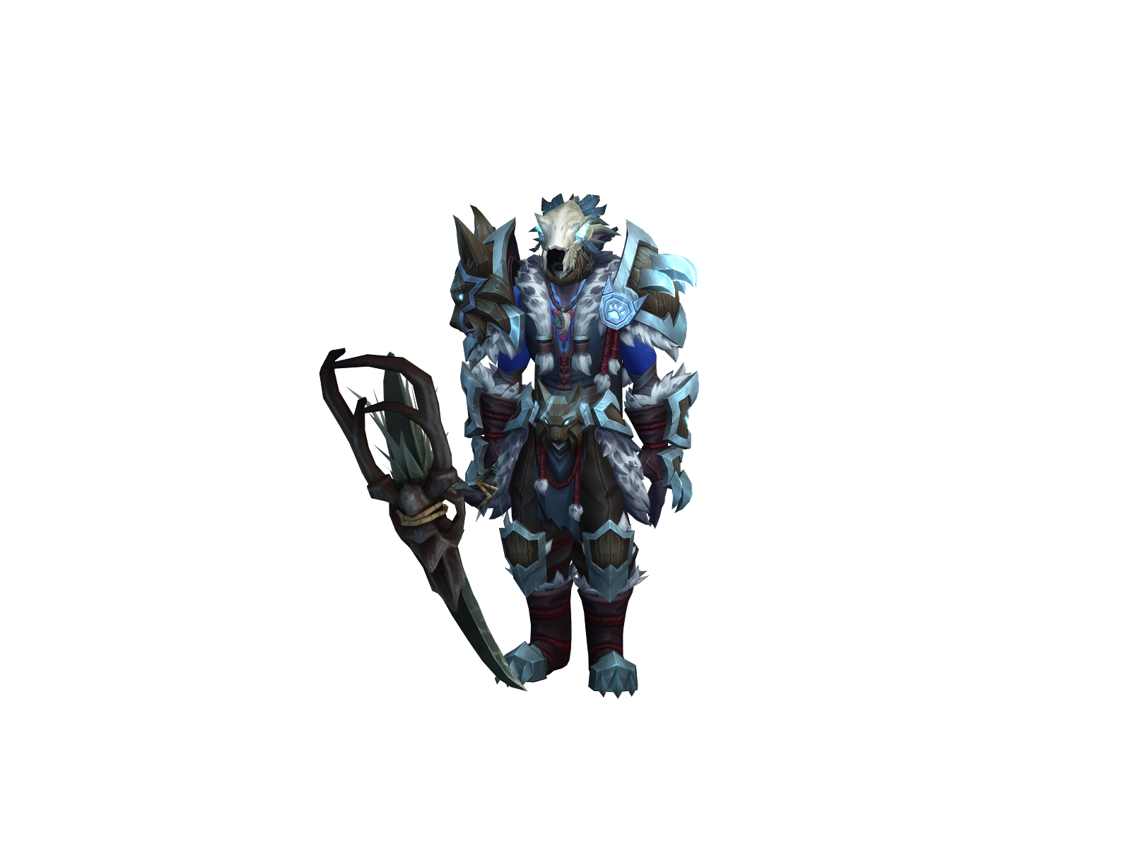 Elundrass 3D character render