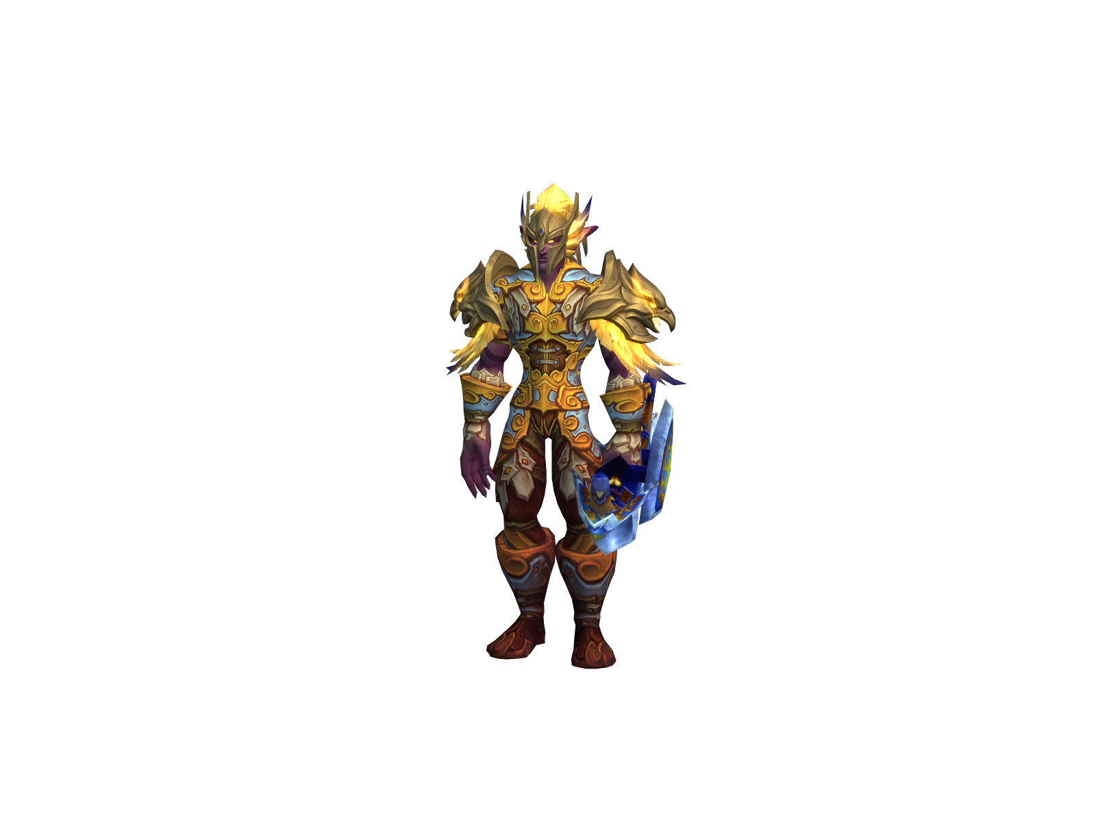 Bréx 3D character render