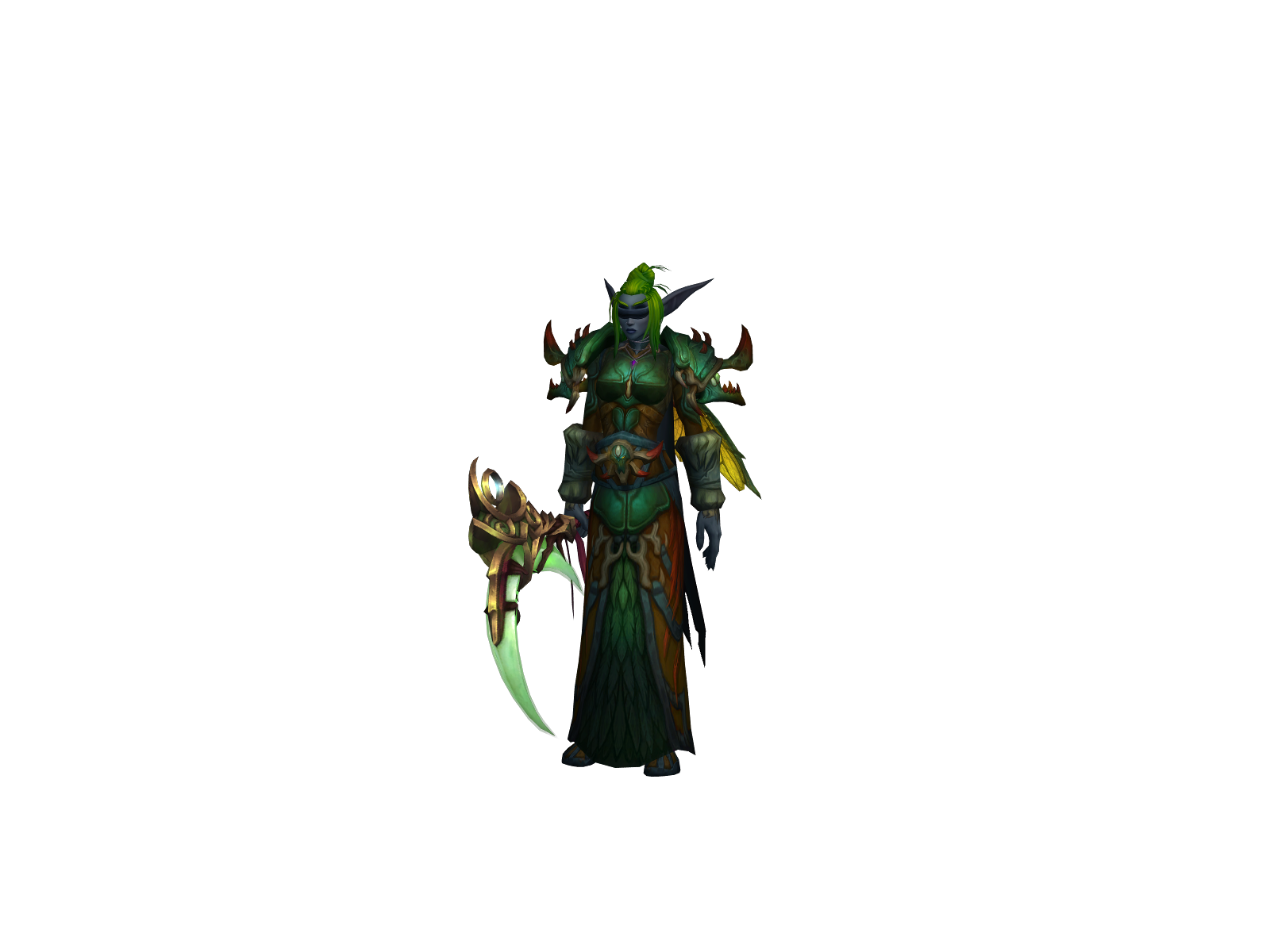 Hellmidruid 3D character render