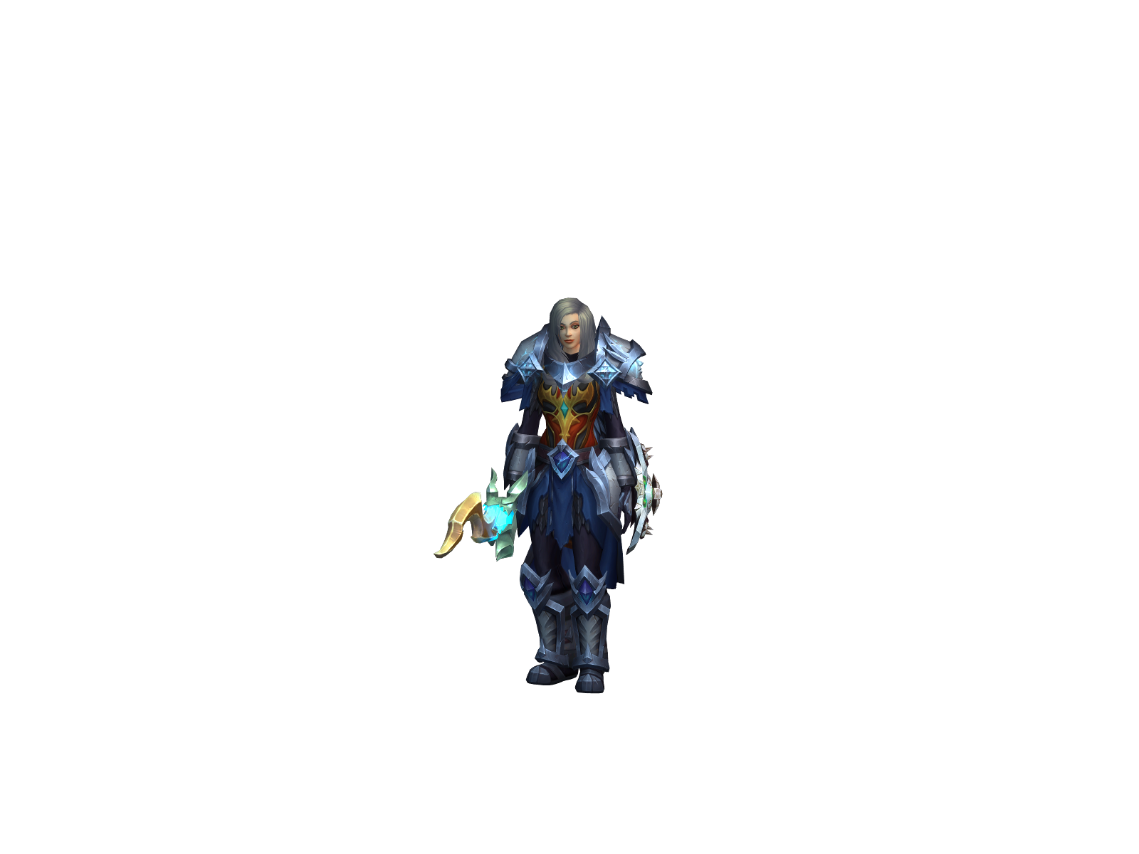 Thealaras 3D character render