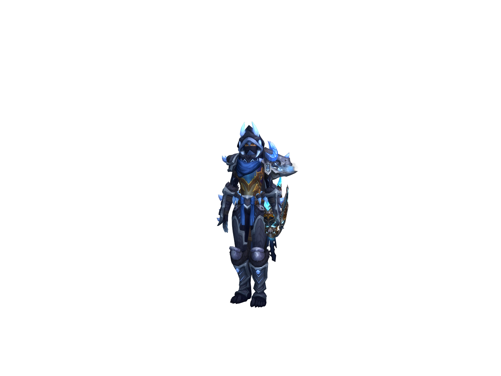Selikso 3D character render