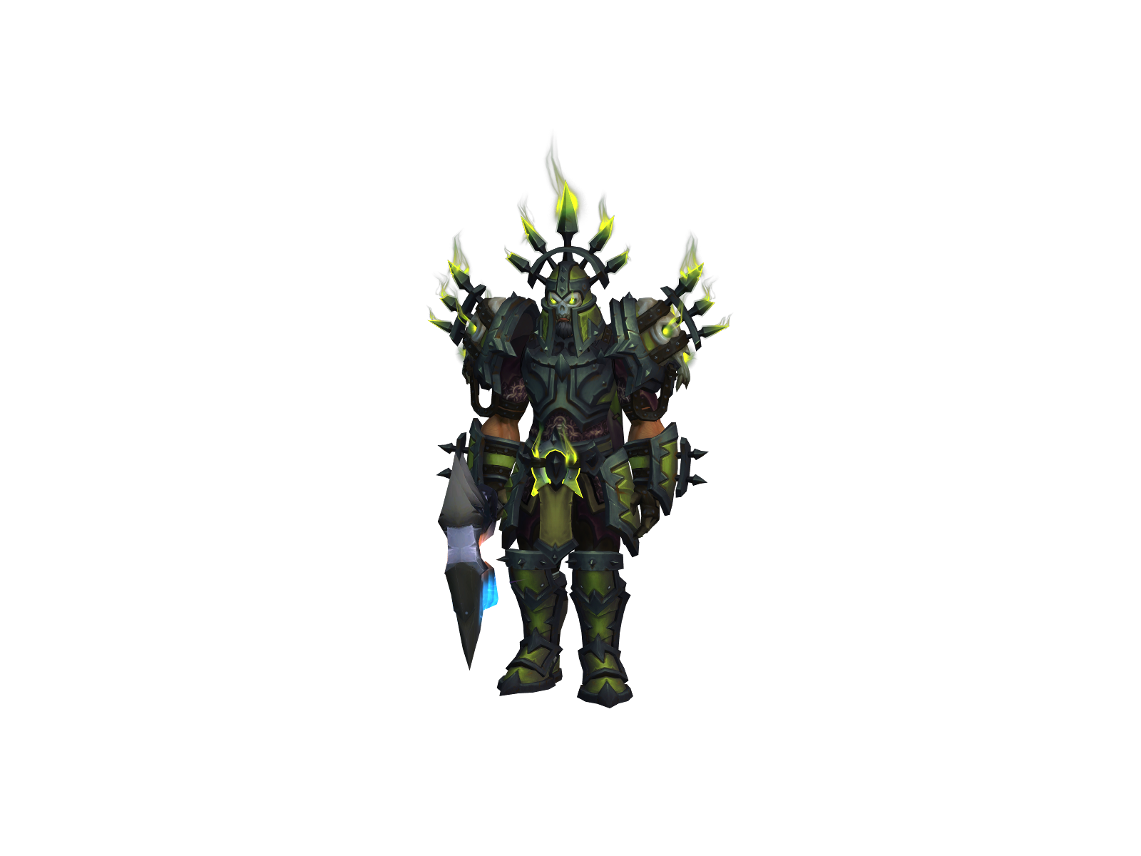 Paranoyax 3D character render