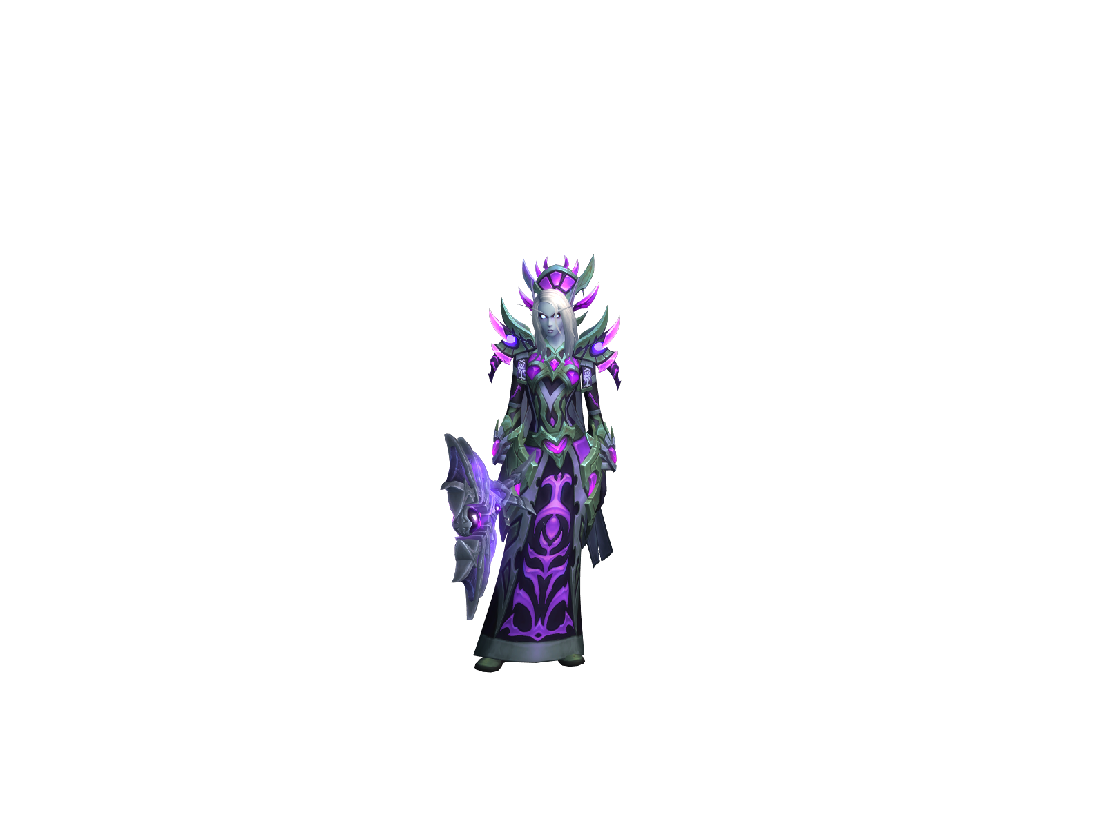Zyana 3D character render