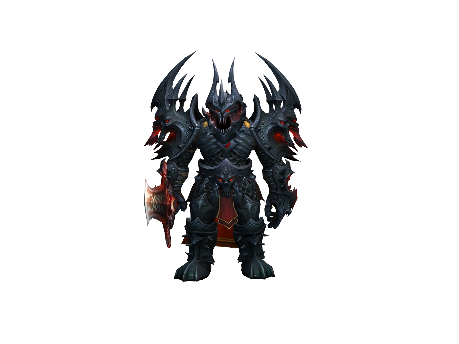Orxovs 3D character render