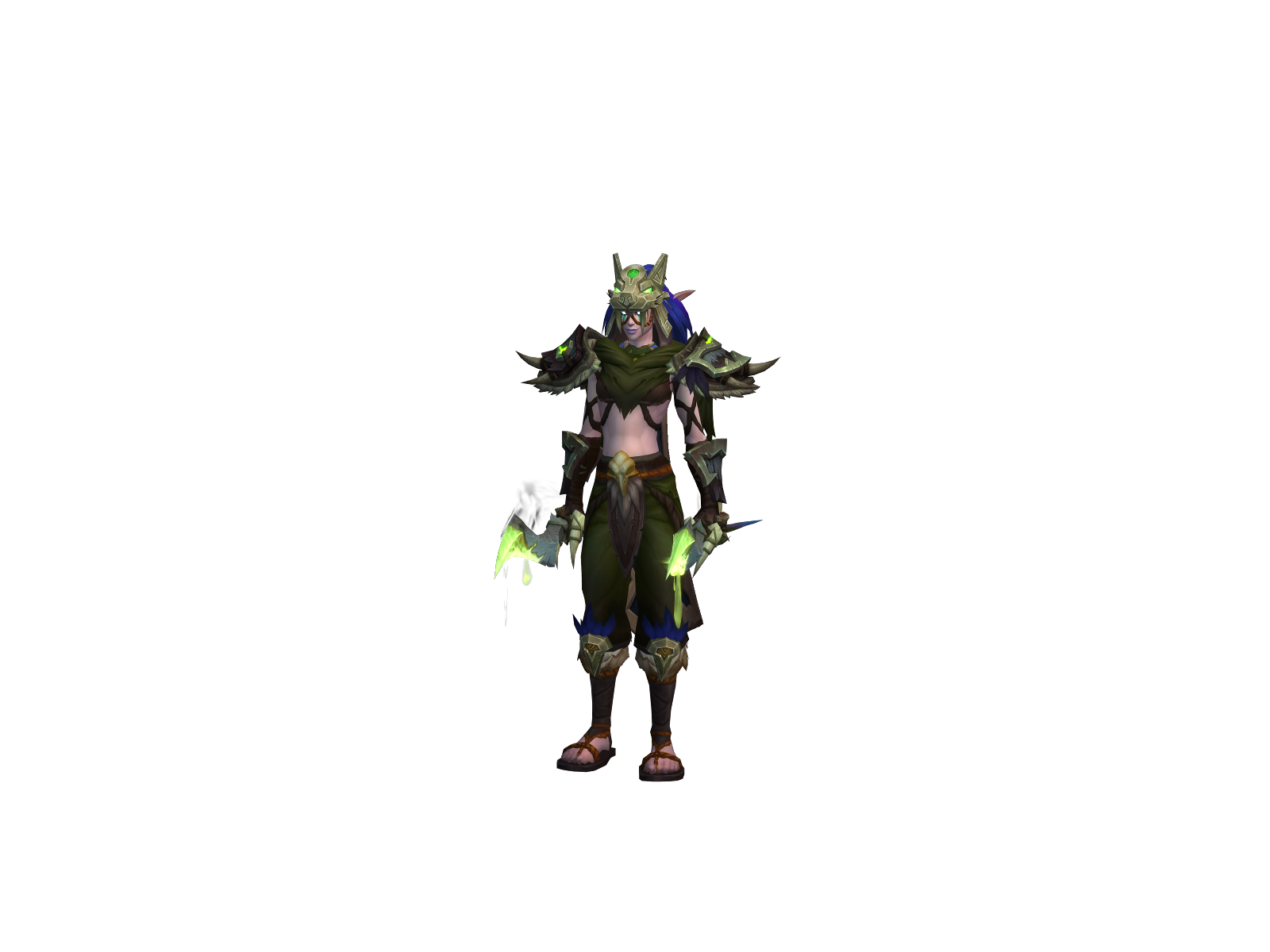 Gloam 3D character render