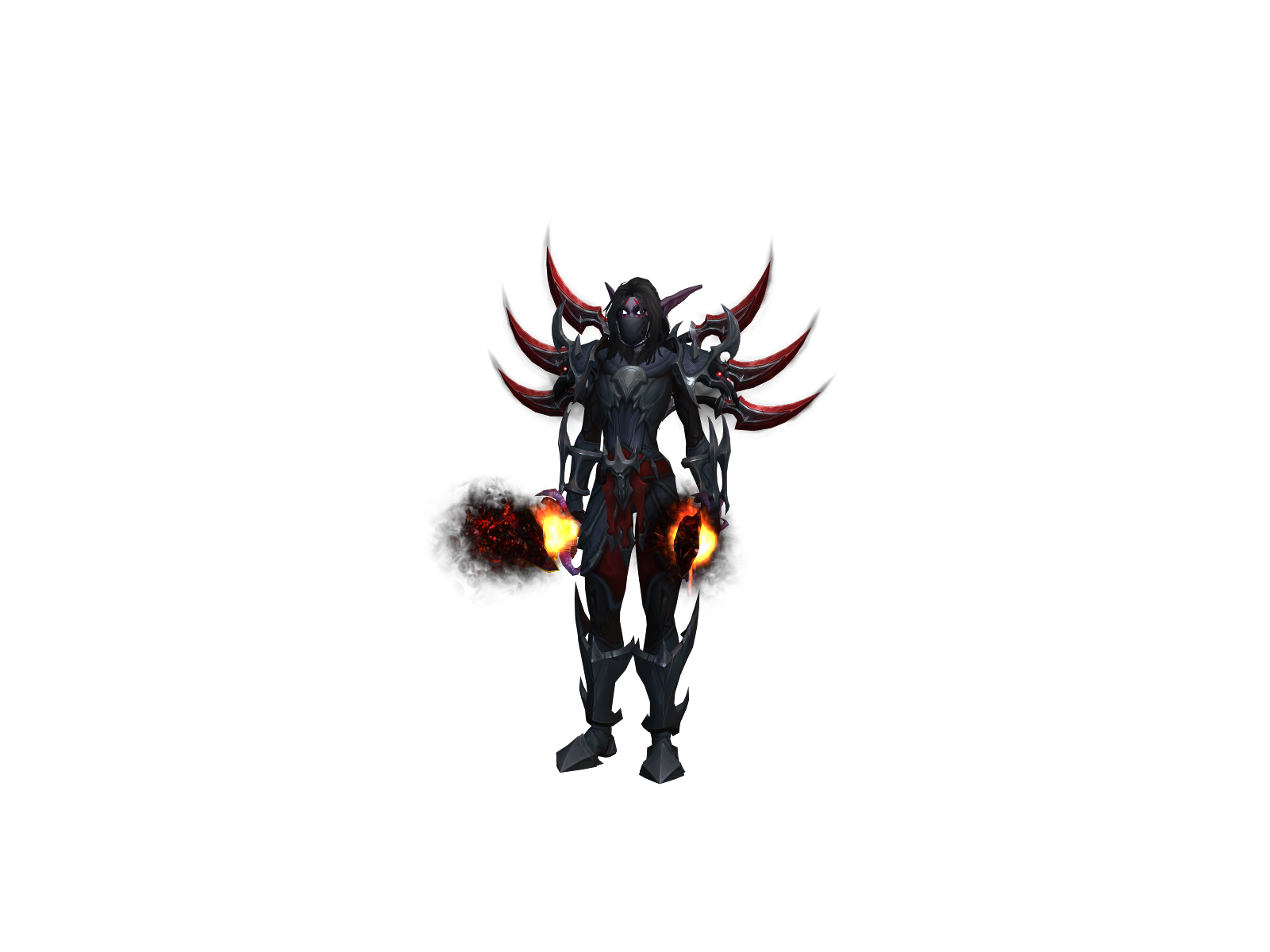 Reaped 3D character render