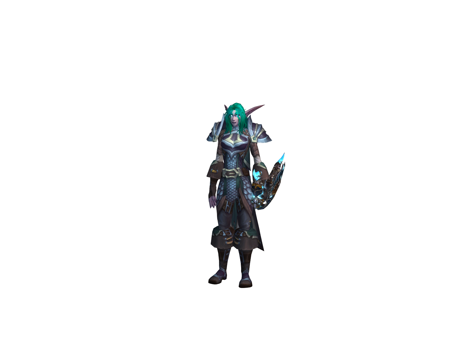 Ristrina 3D character render