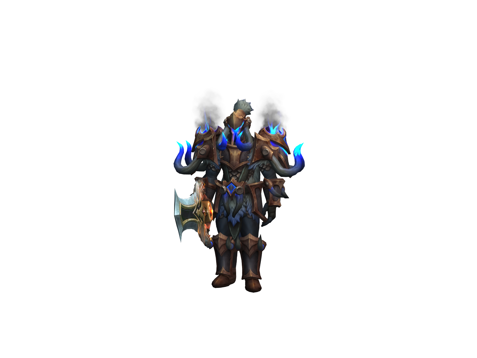 Warflow 3D character render