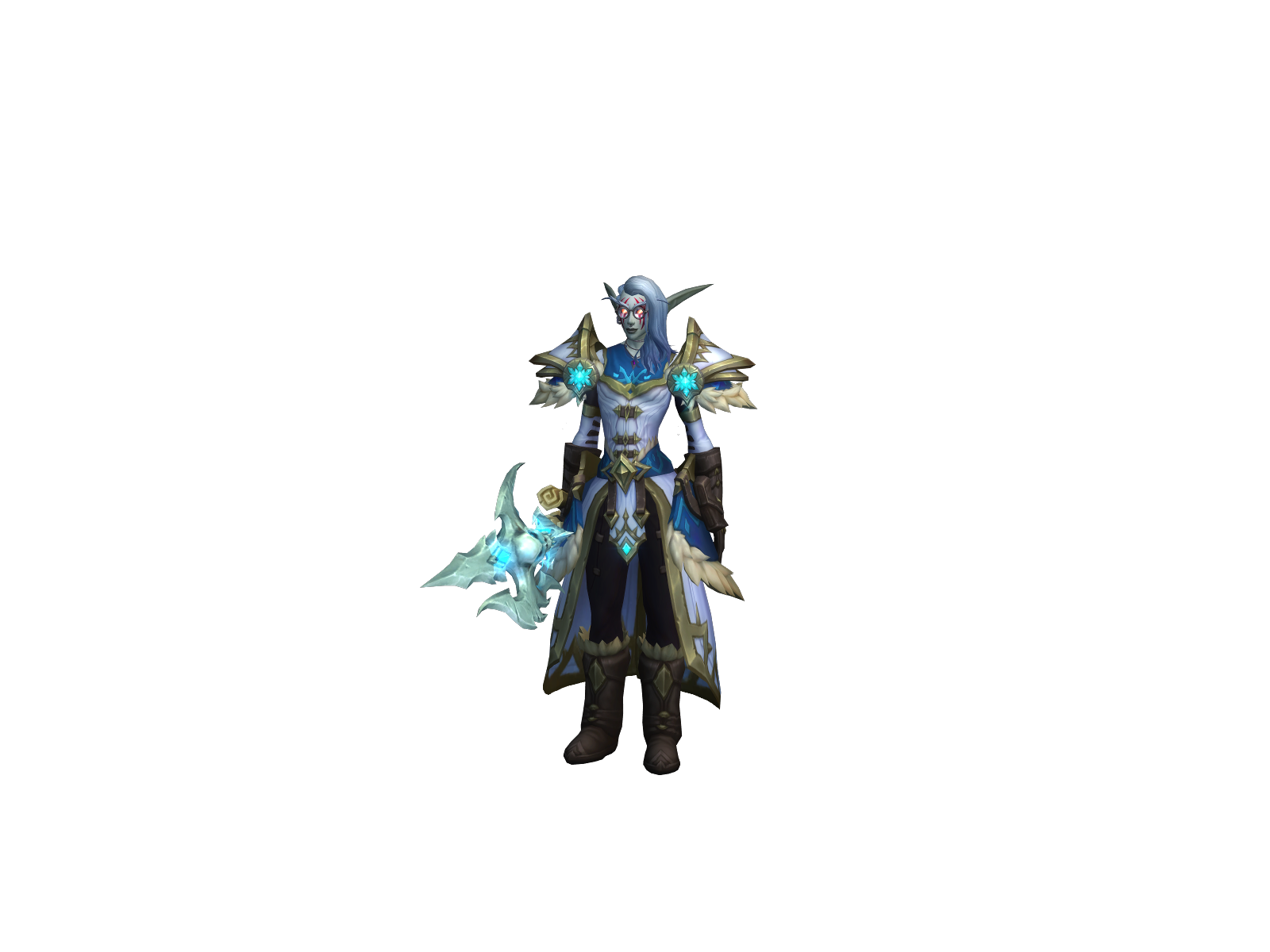 Tåhea 3D character render