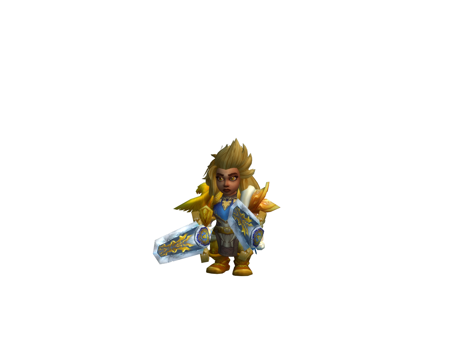Rêmira 3D character render