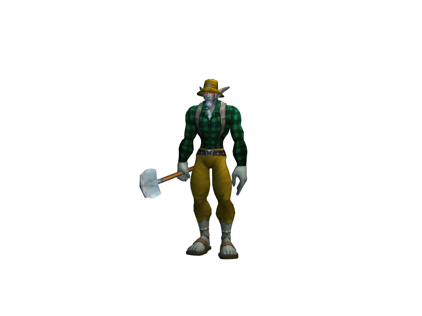 Jacktoni 3D character render