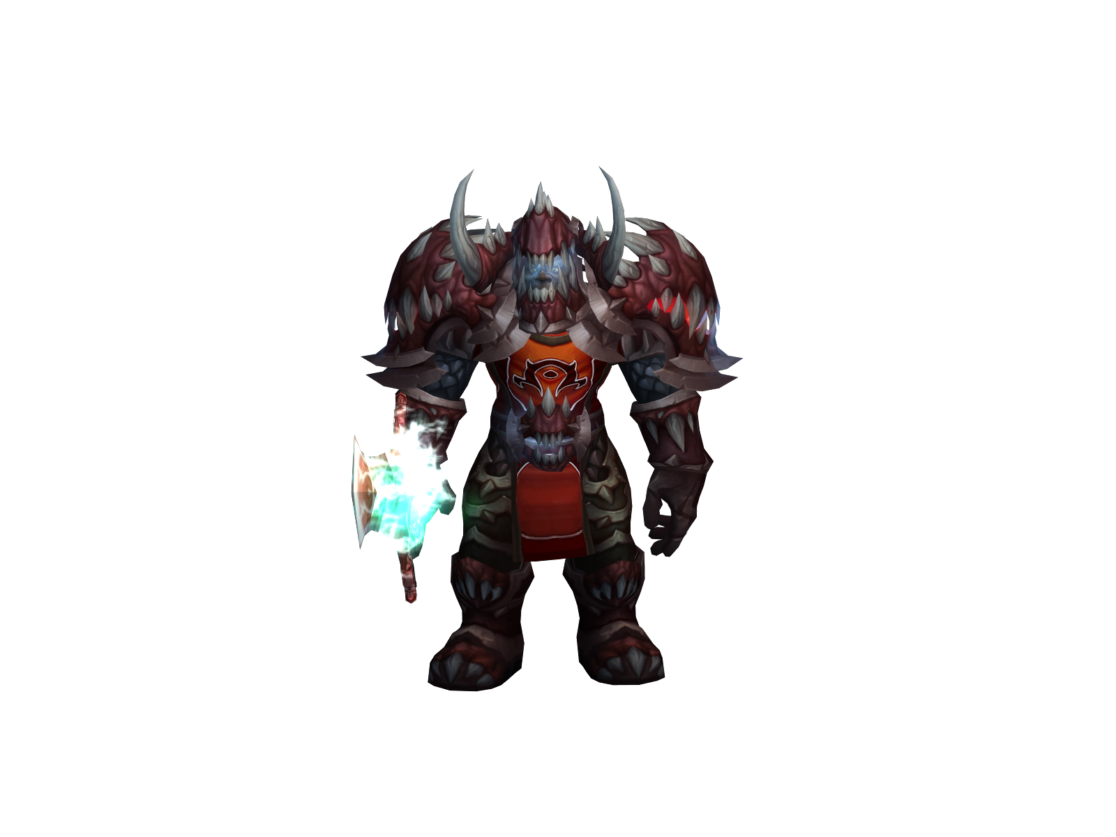 Blutadlér 3D character render