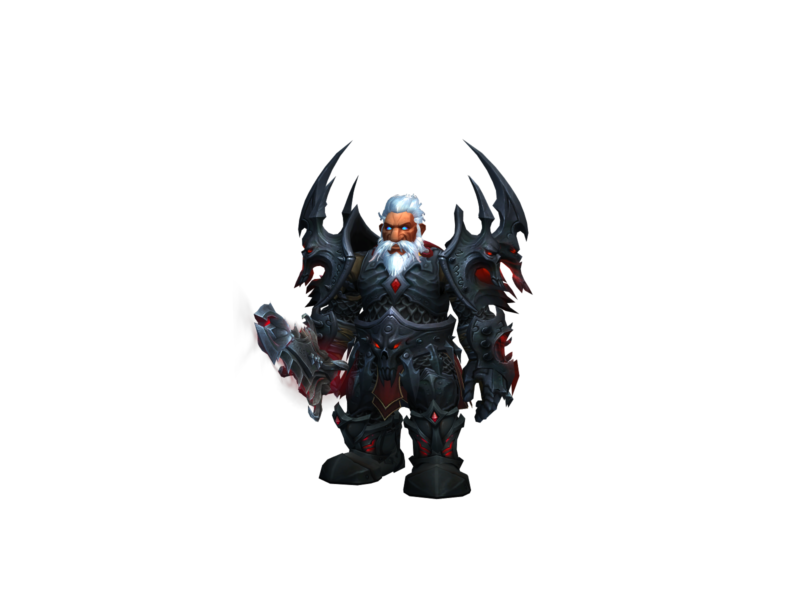 árvall 3D character render