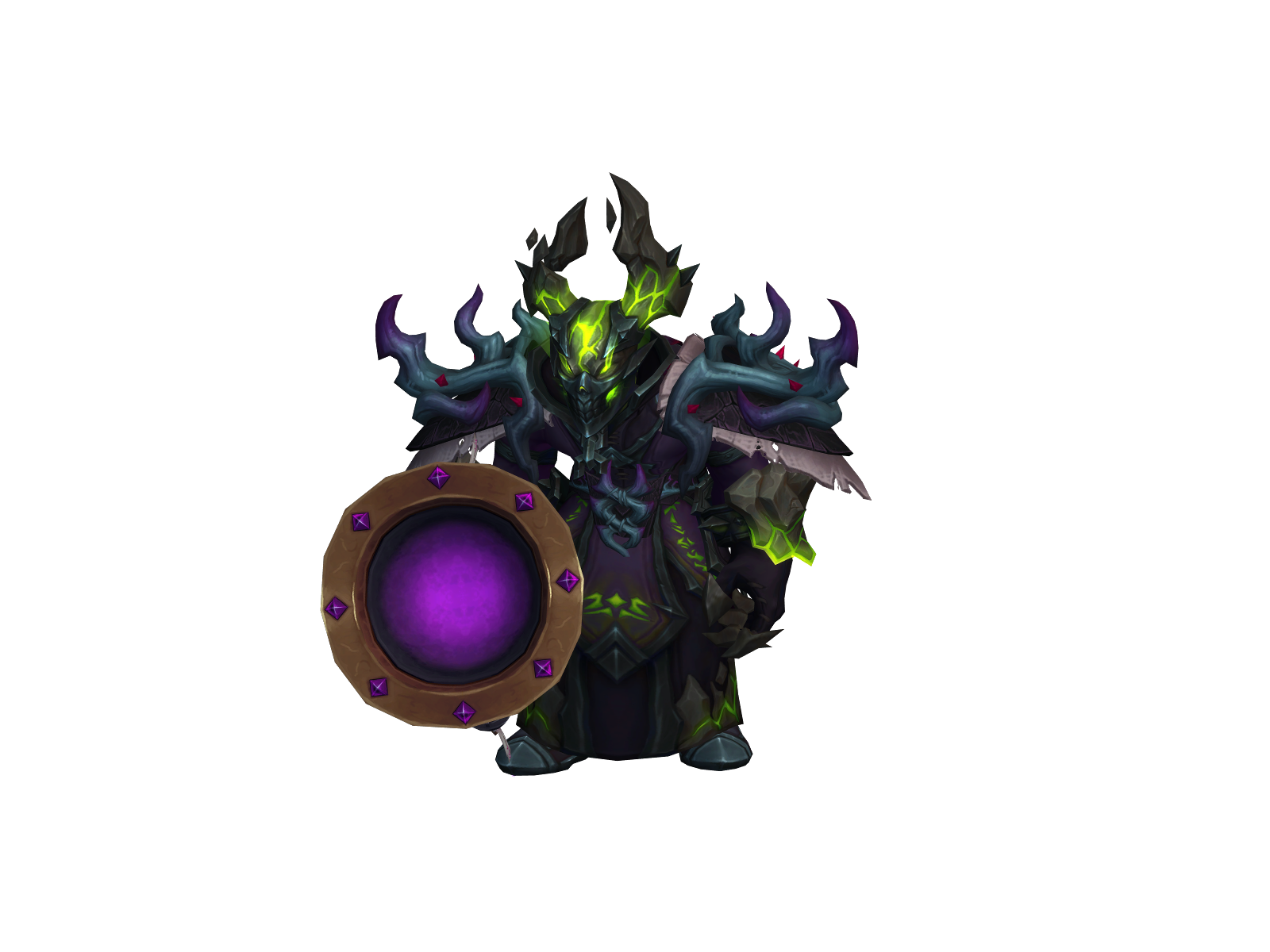 Ogol 3D character render