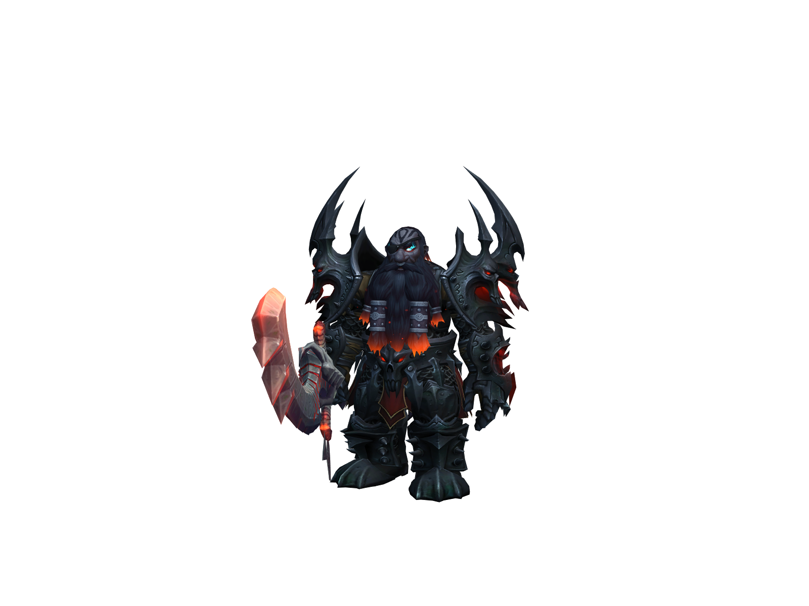 Orthos 3D character render