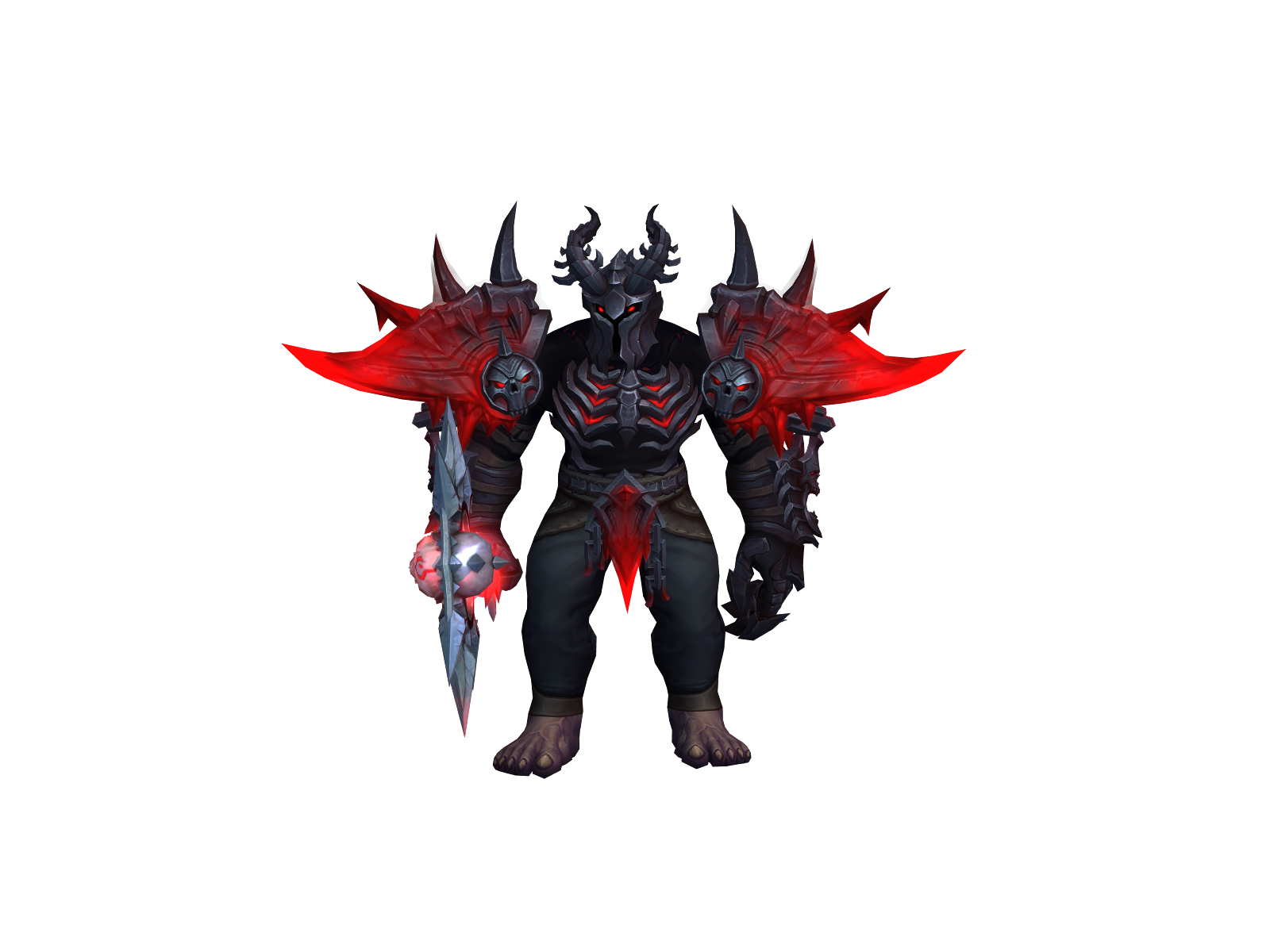 Rekcide 3D character render
