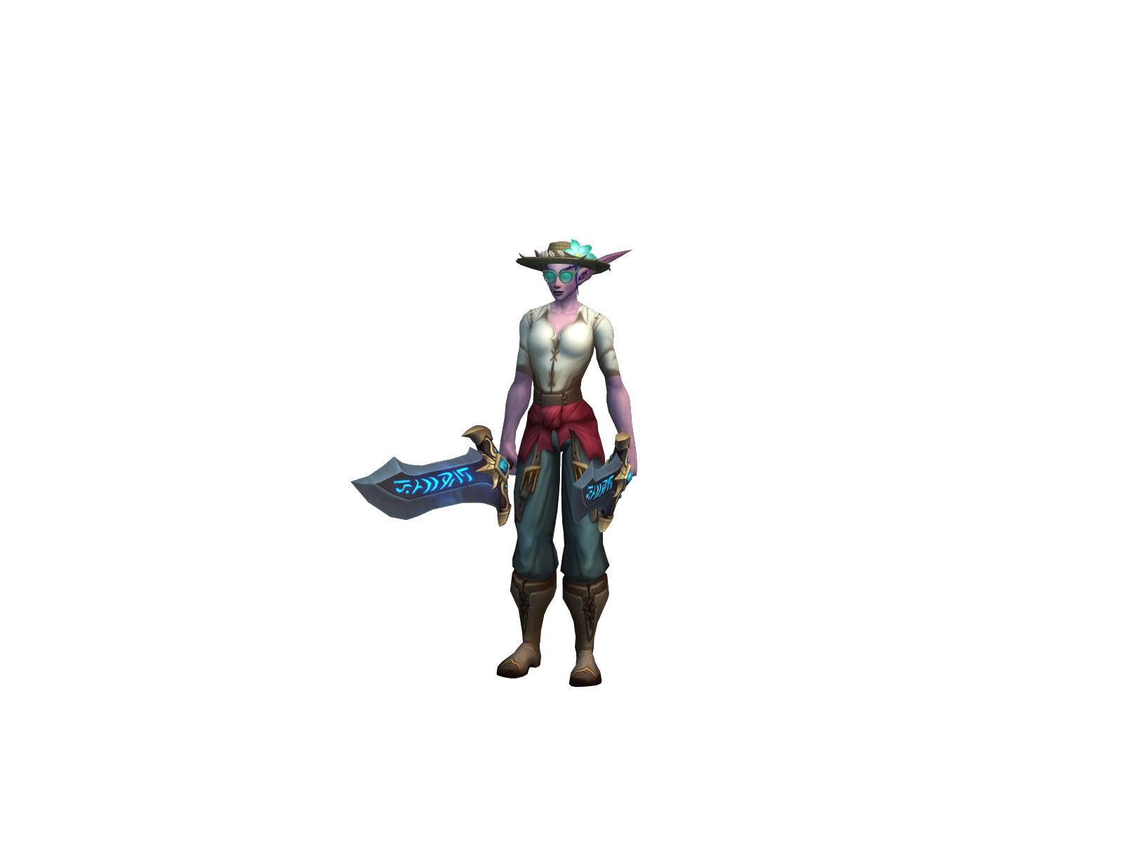 Mîâri 3D character render