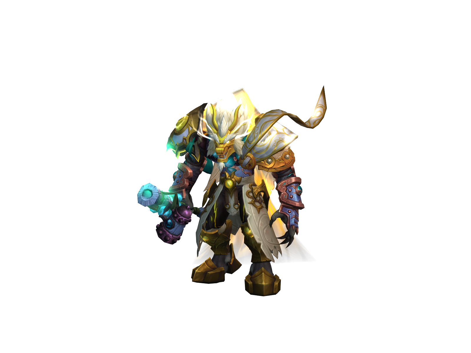 Cloudfang 3D character render