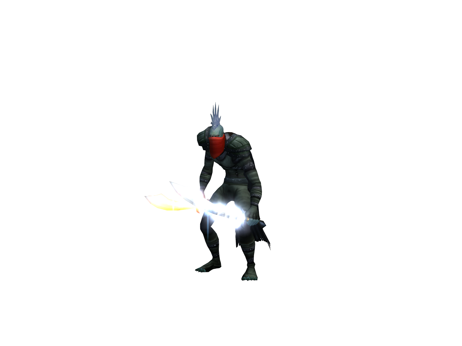 Spitongraves 3D character render