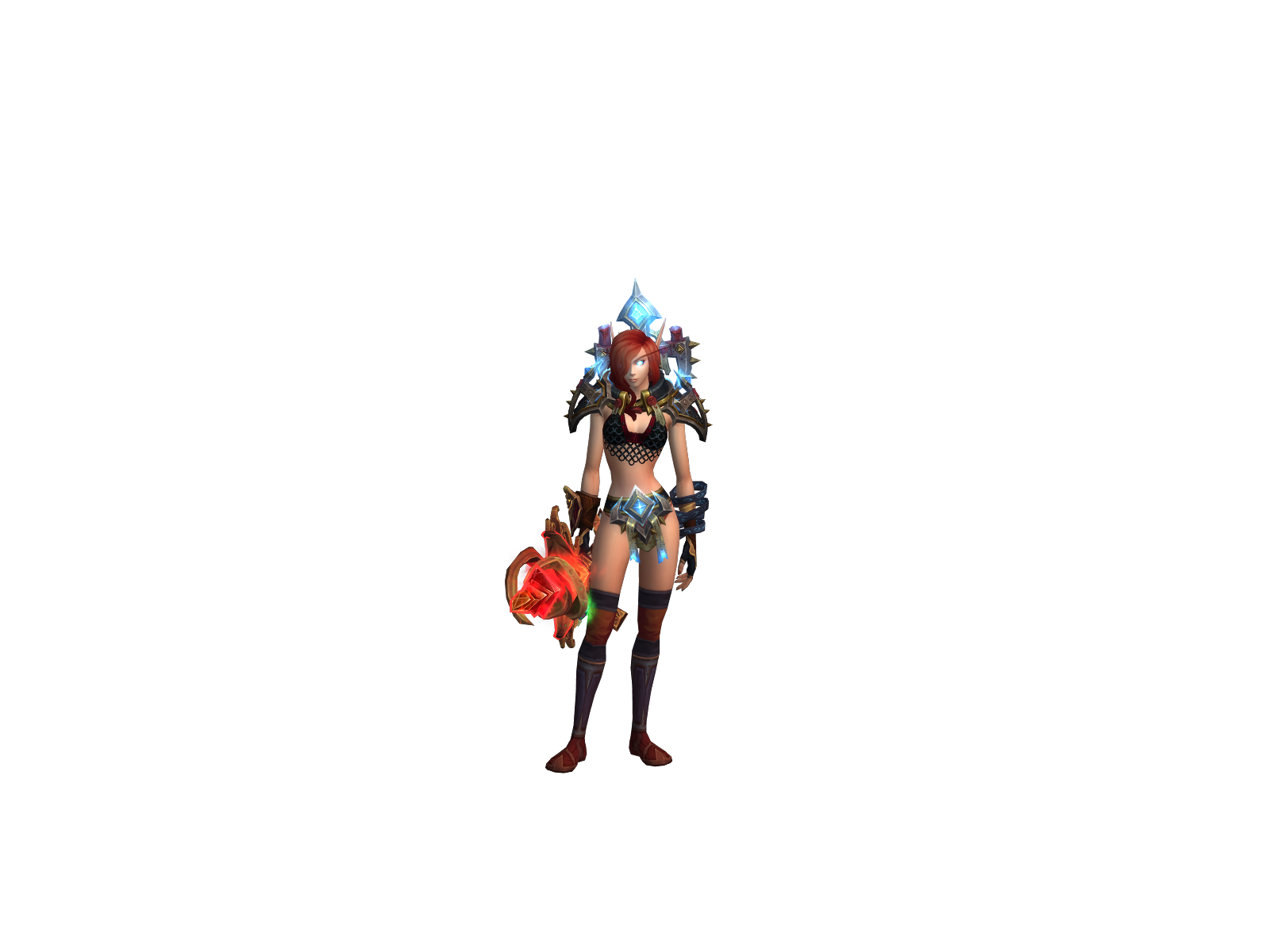 Sickmage 3D character render