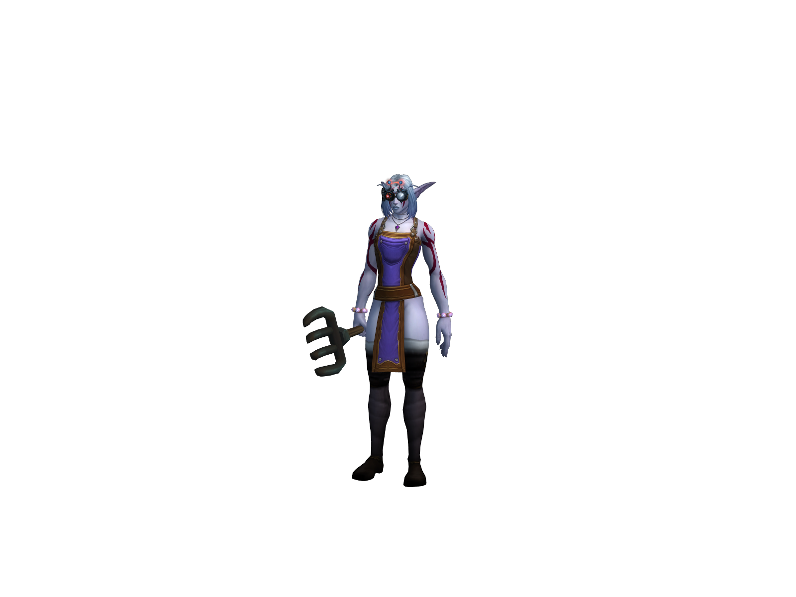 Nizay 3D character render