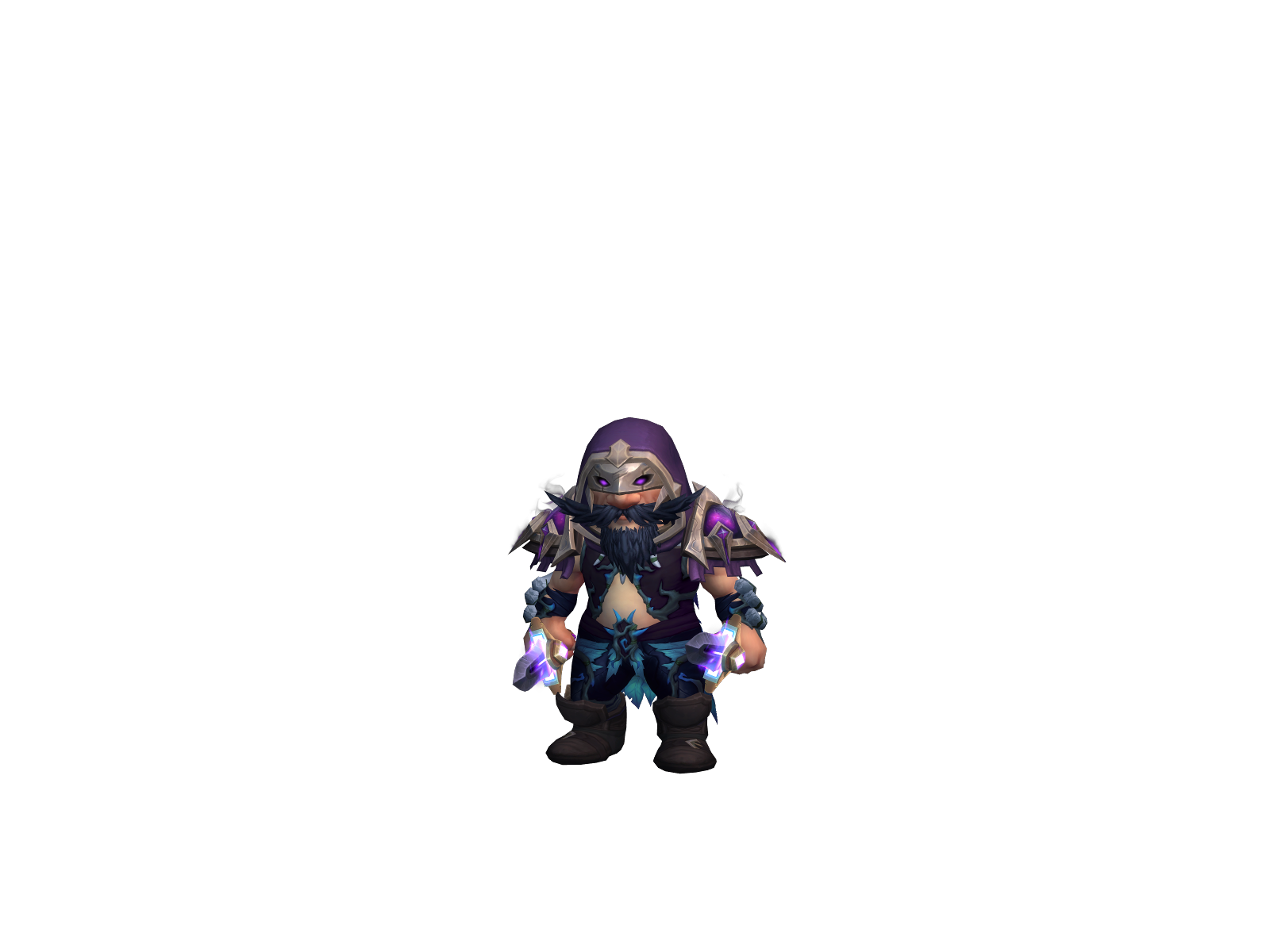 Kurkrass 3D character render