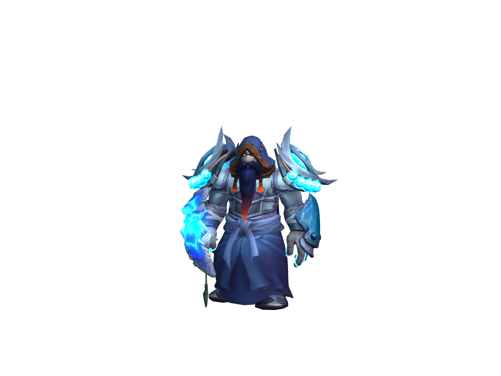 Mangoman 3D character render