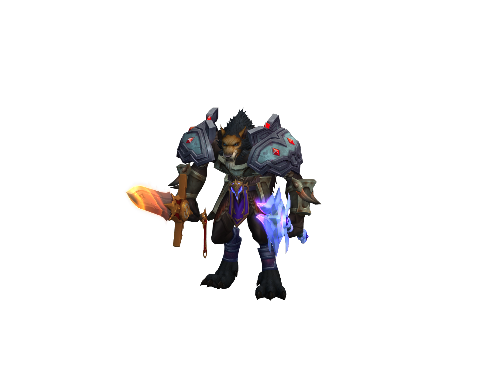 Roibusch 3D character render
