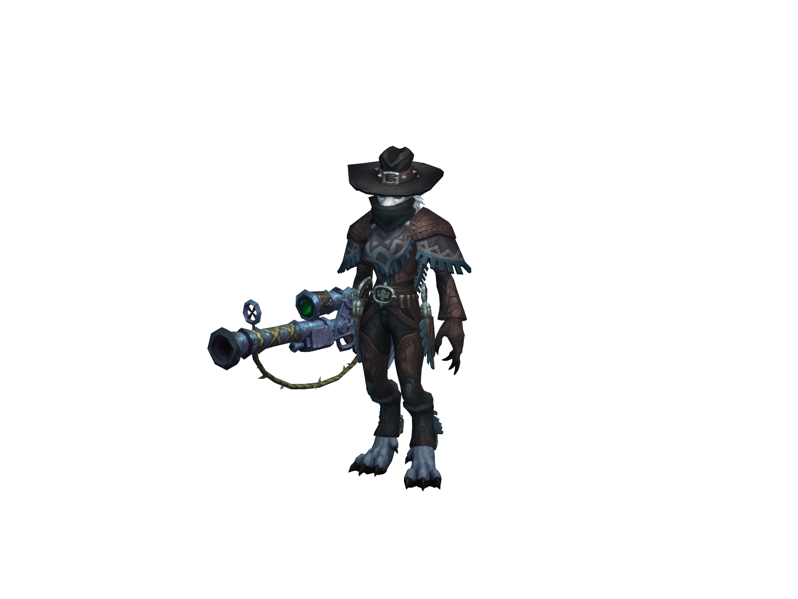 Thilara 3D character render