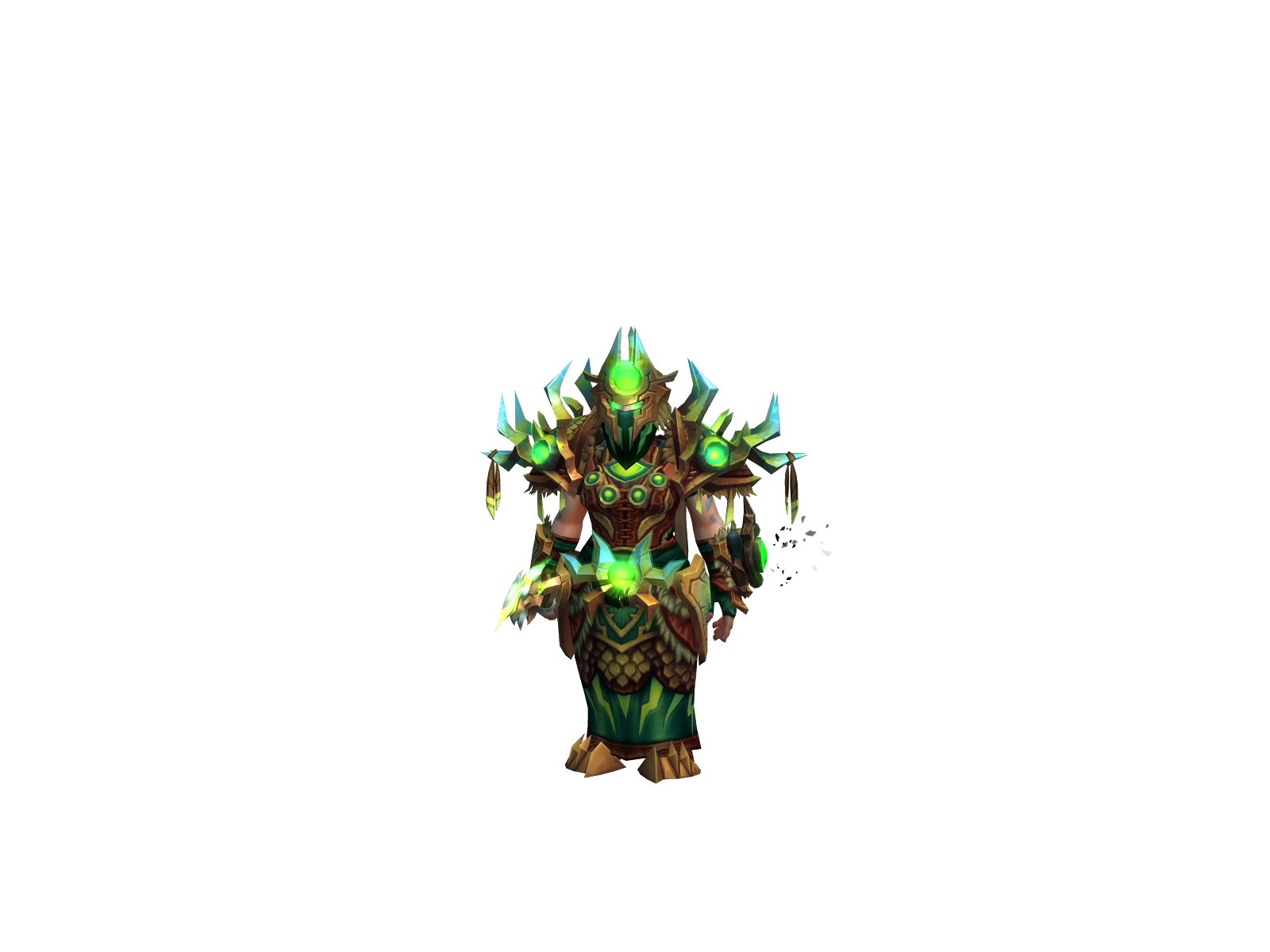 Iridîa 3D character render