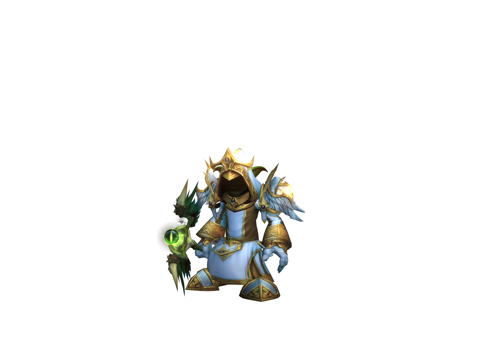 Ucho 3D character render