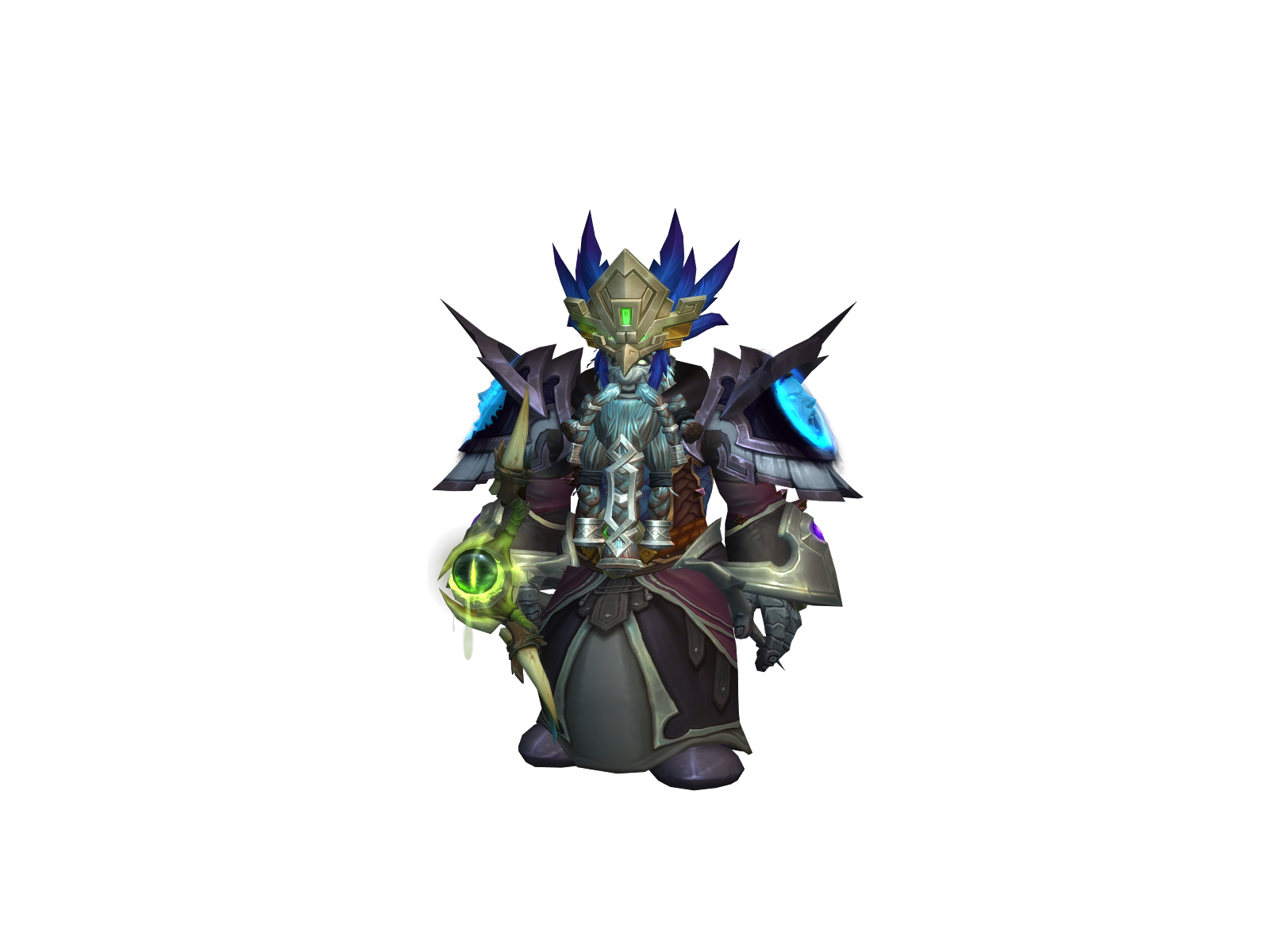 Thefrustus 3D character render