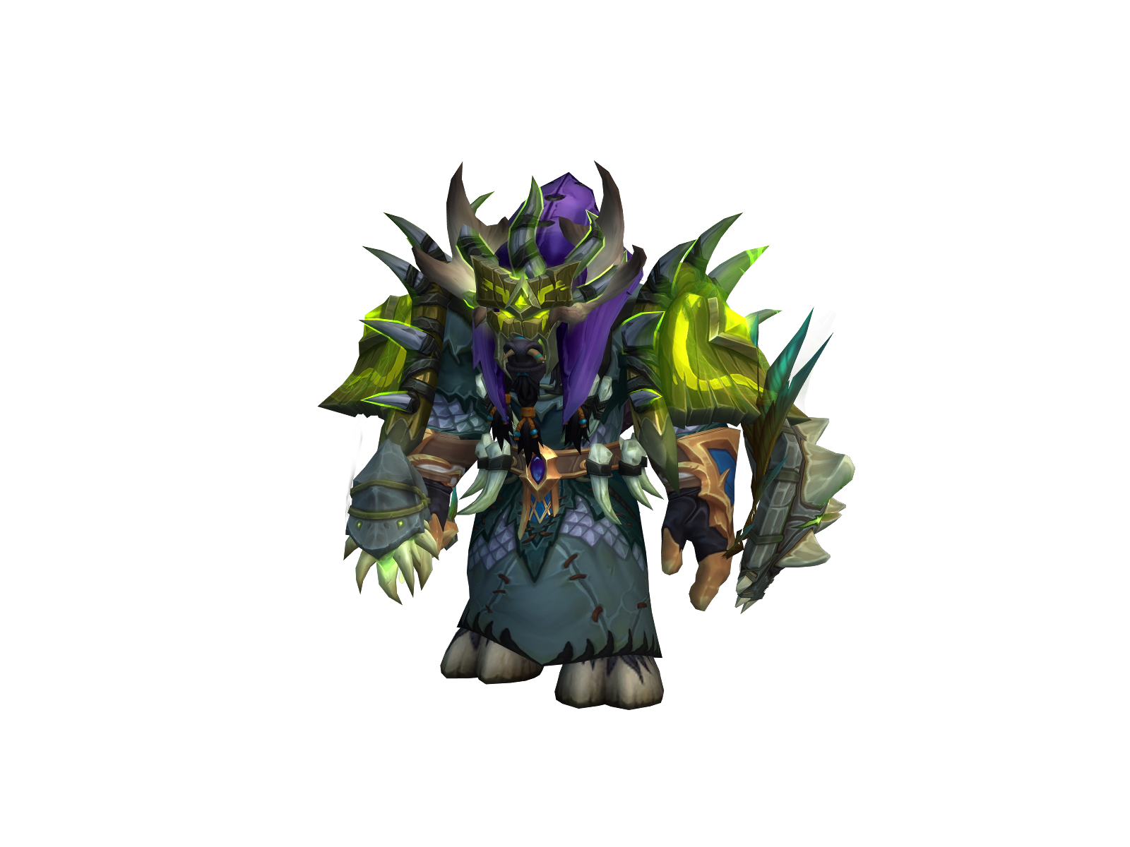 Paranga 3D character render