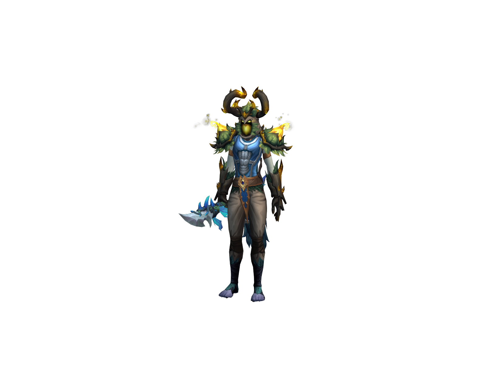 Ãsuna 3D character render