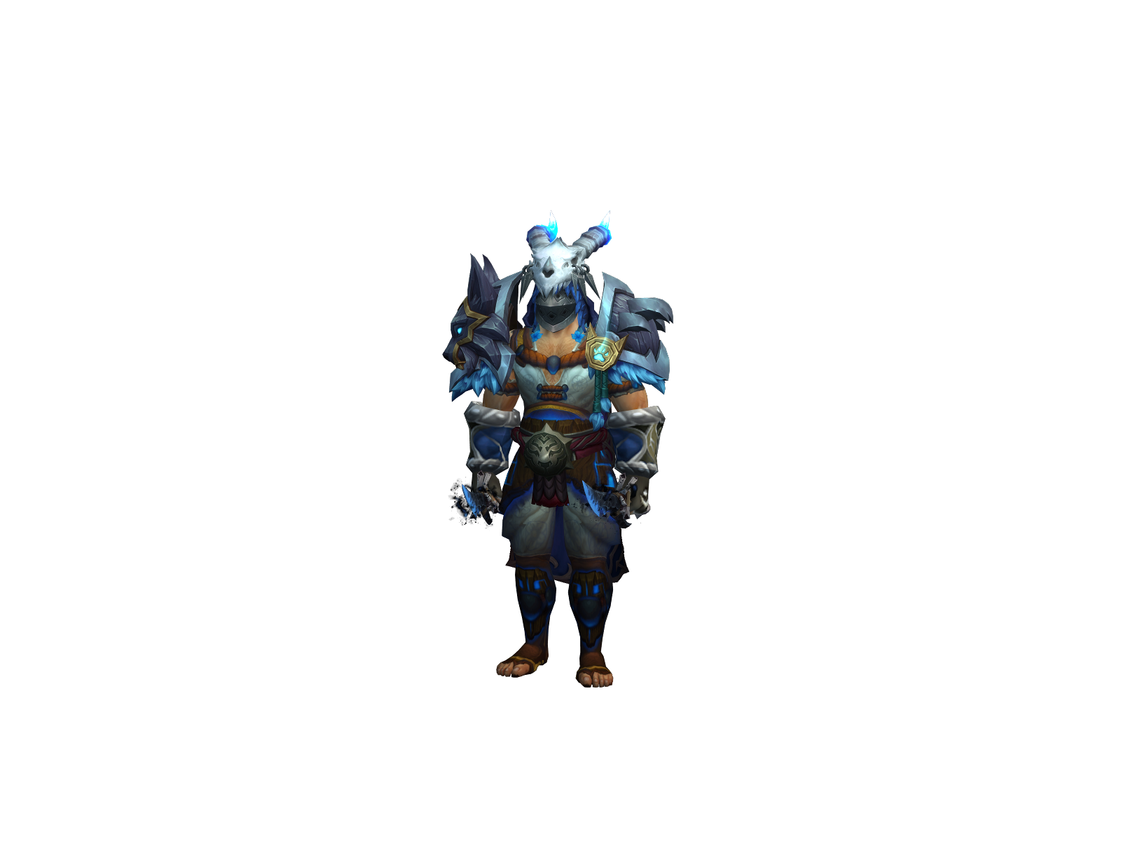 Asaraki 3D character render